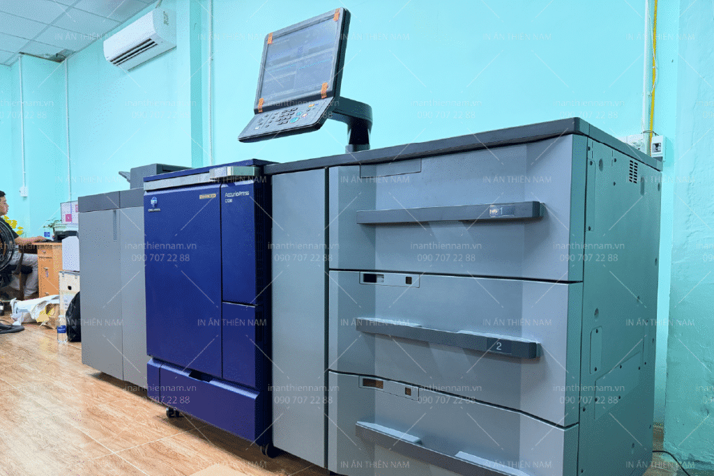 May in nhanh Konica C7090