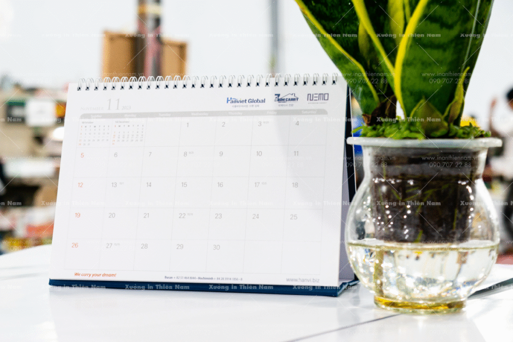 Lịch bàn Hanviet