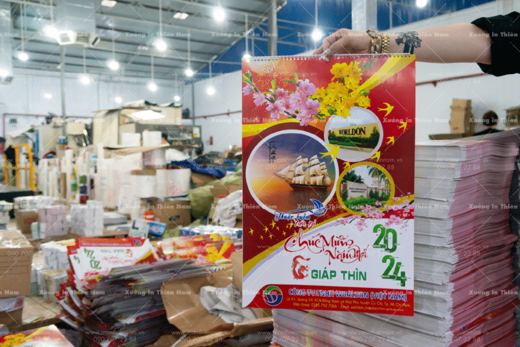 Lịch tờ thành phẩm