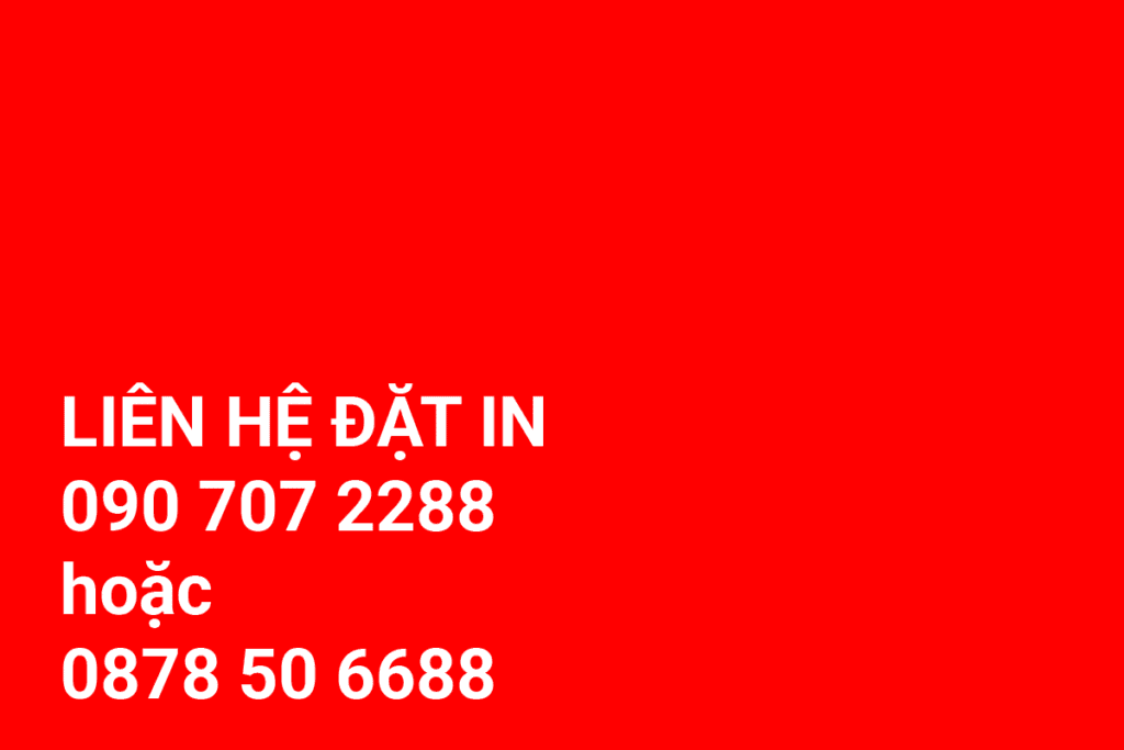 Liên hệ đặt in bao lì xì