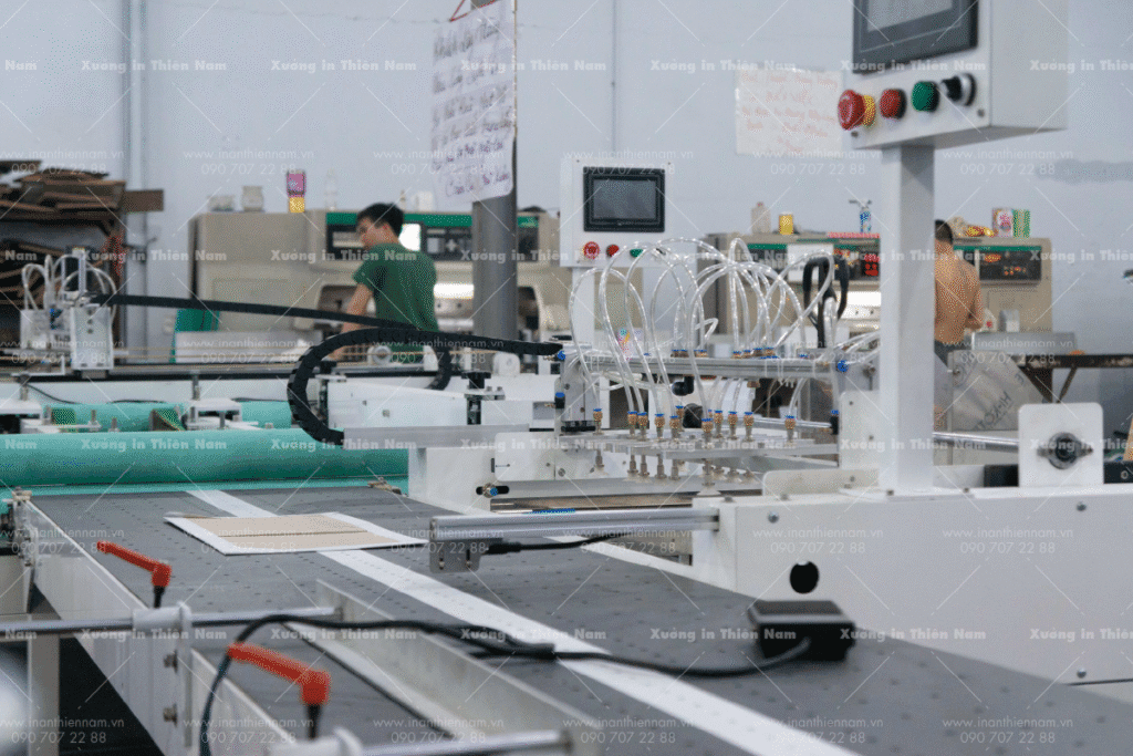 Máy bồi đế lịch