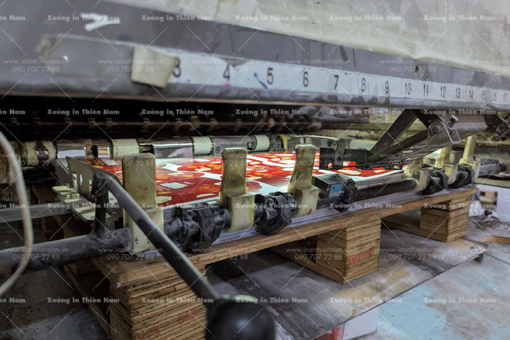 Máy in Offset bao lì xì