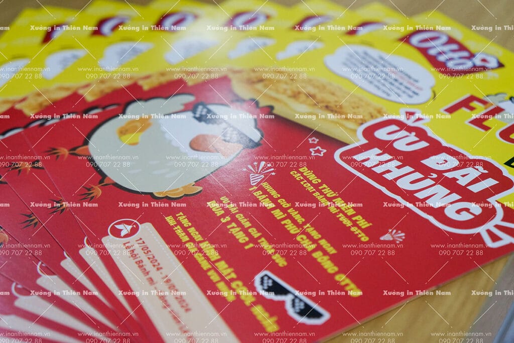 In tờ rơi đẹp