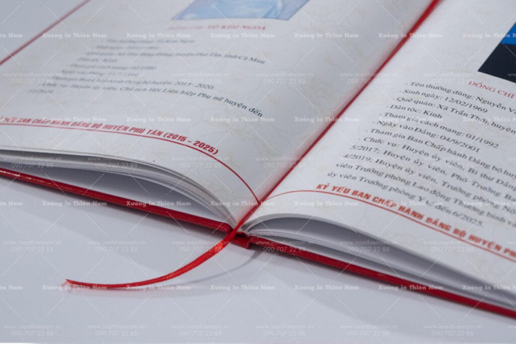 Sách keo gáy may chỉ cao cấp