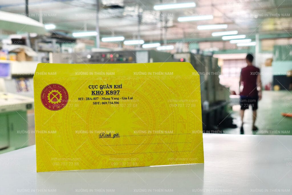 Sản xuất bao thư giá sỉ