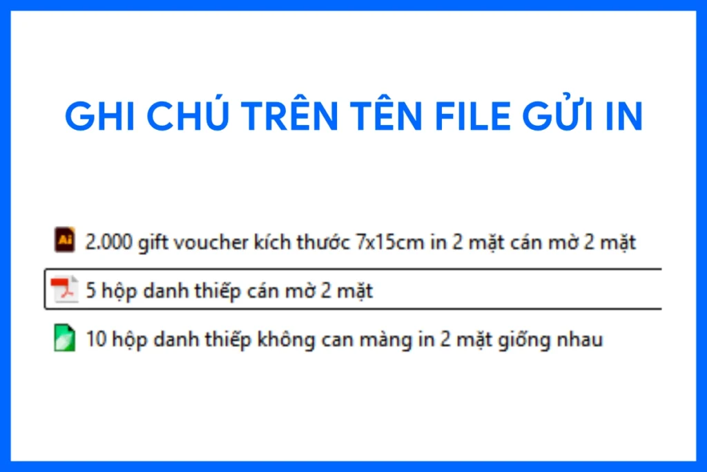 Ghi chú tên file