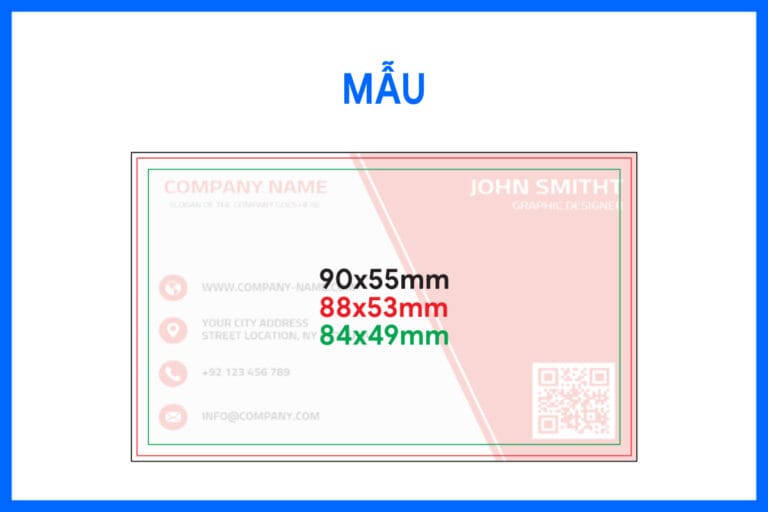 Mẫu cắt xén chừa biên